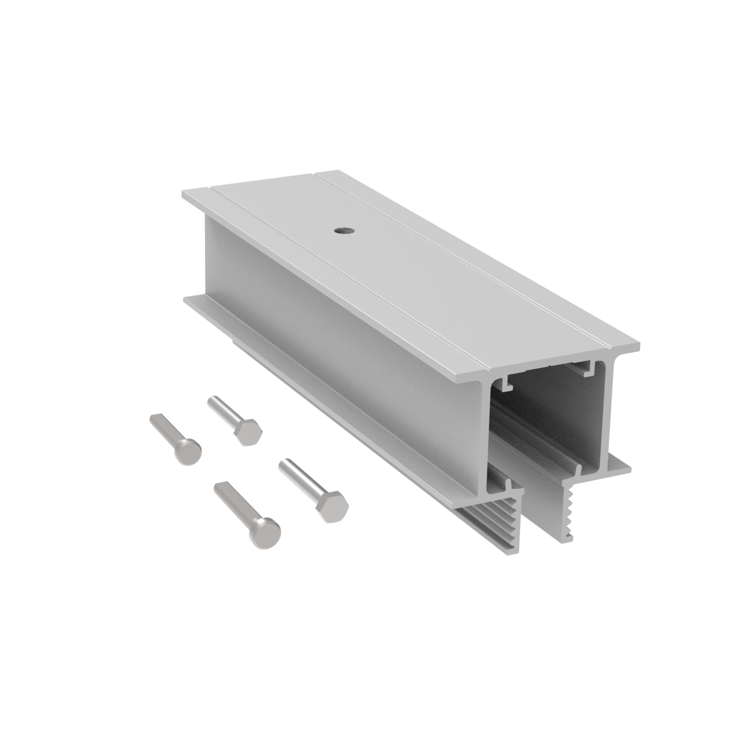 Star FTI rail de roulement invisible pour plafond suspendu 2m alu